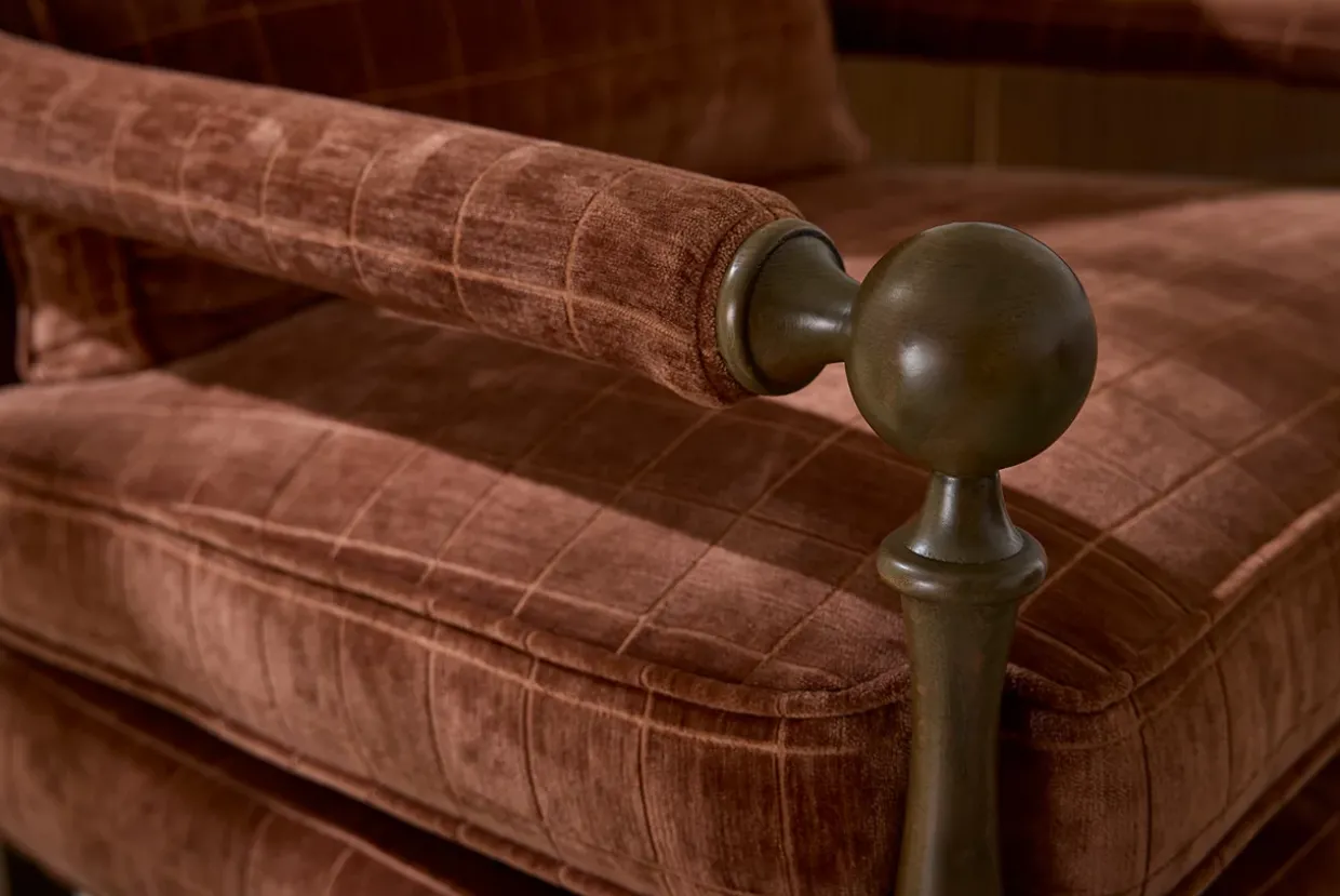 Adelaide Wooden Accent Chair