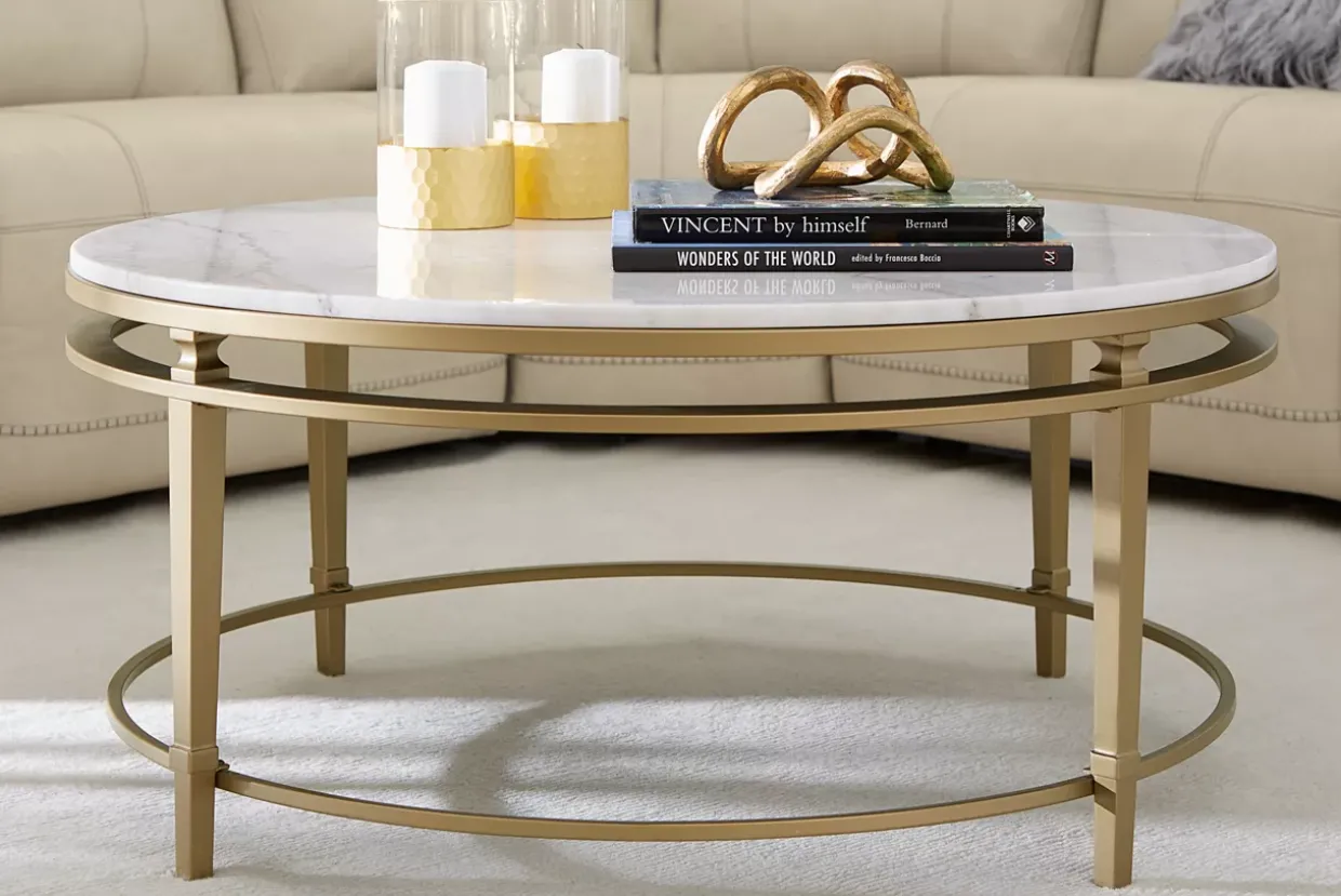 Amani Round Coffee Table