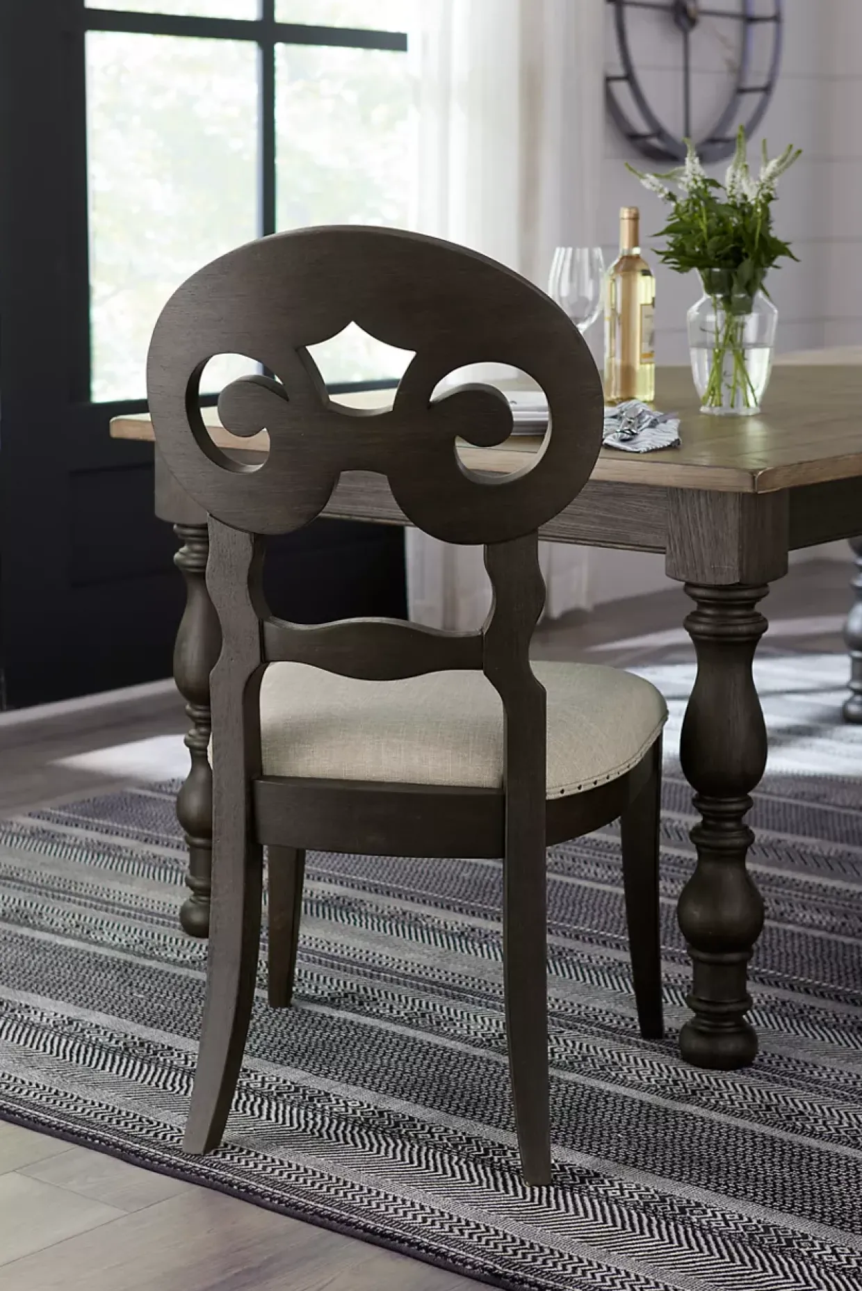 Barrington Scroll Side Chair