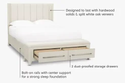 Cascade Storage Bed