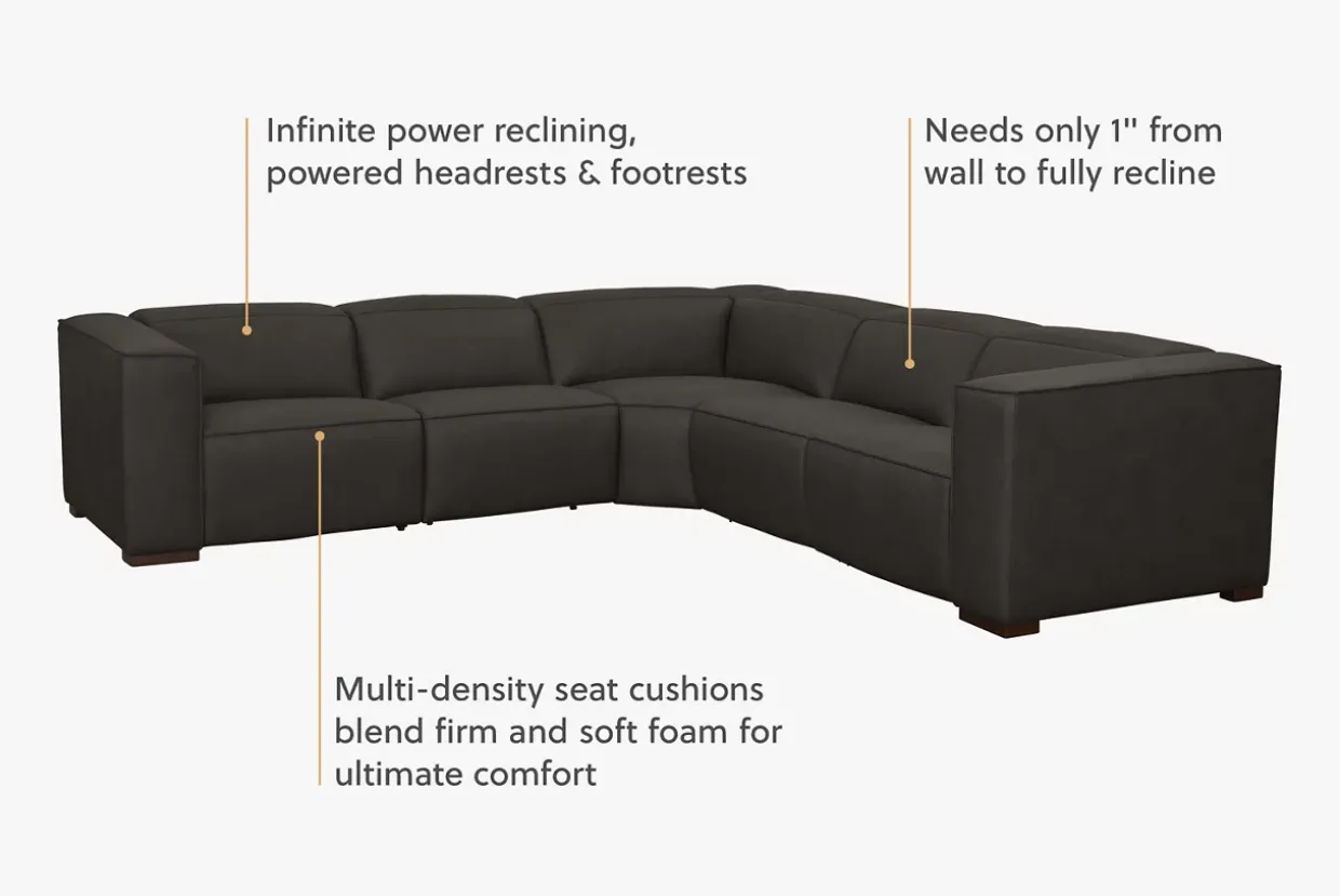 City Chic L-Shaped Sectional
