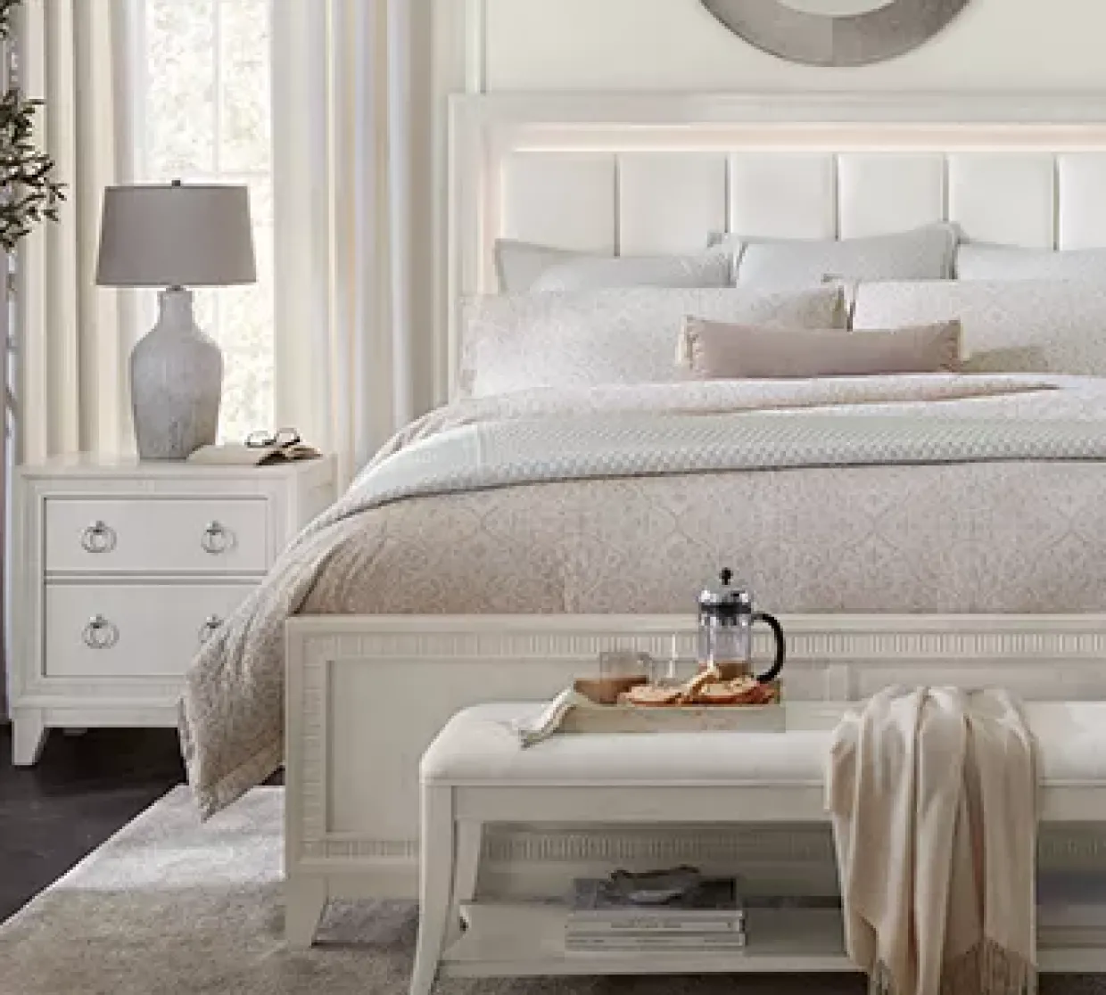 Corsica Panel Bed