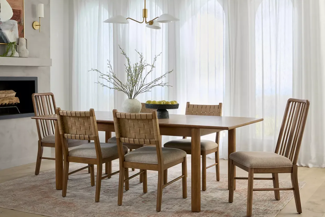 Davenport Woven Back Chair