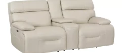 Denver Power Reclining Sofa with Console