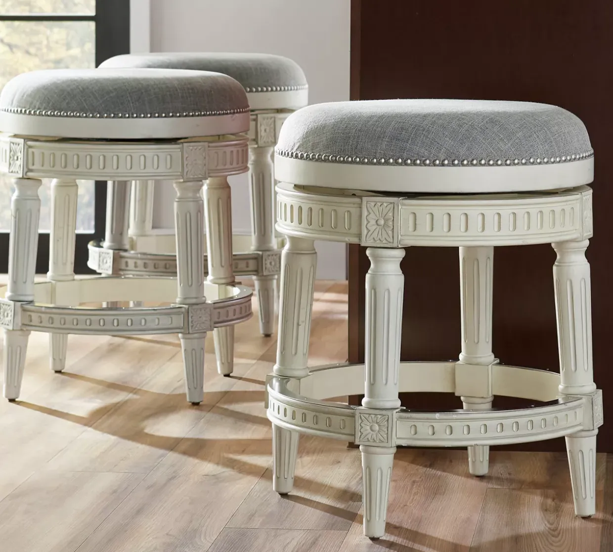 Draper Backless Barstool