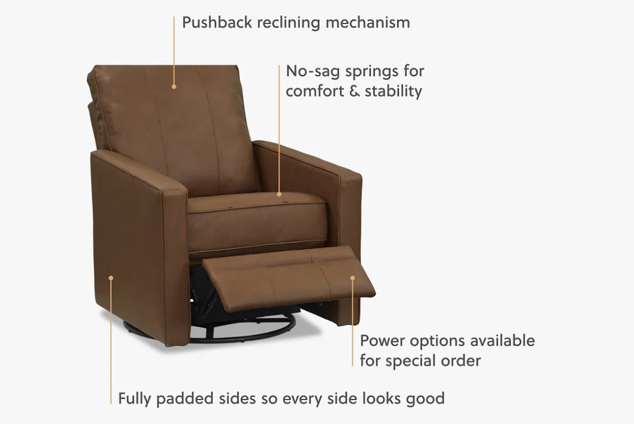 Edgar Swivel Recliner