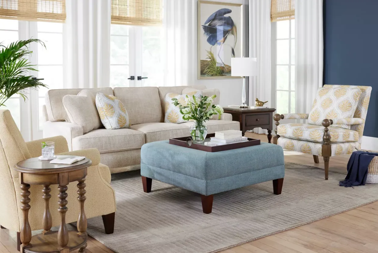 Elise Cocktail Ottoman