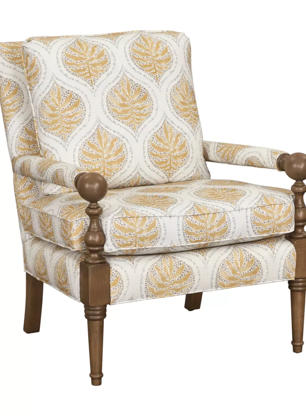 Elise Wooden Accent Chair