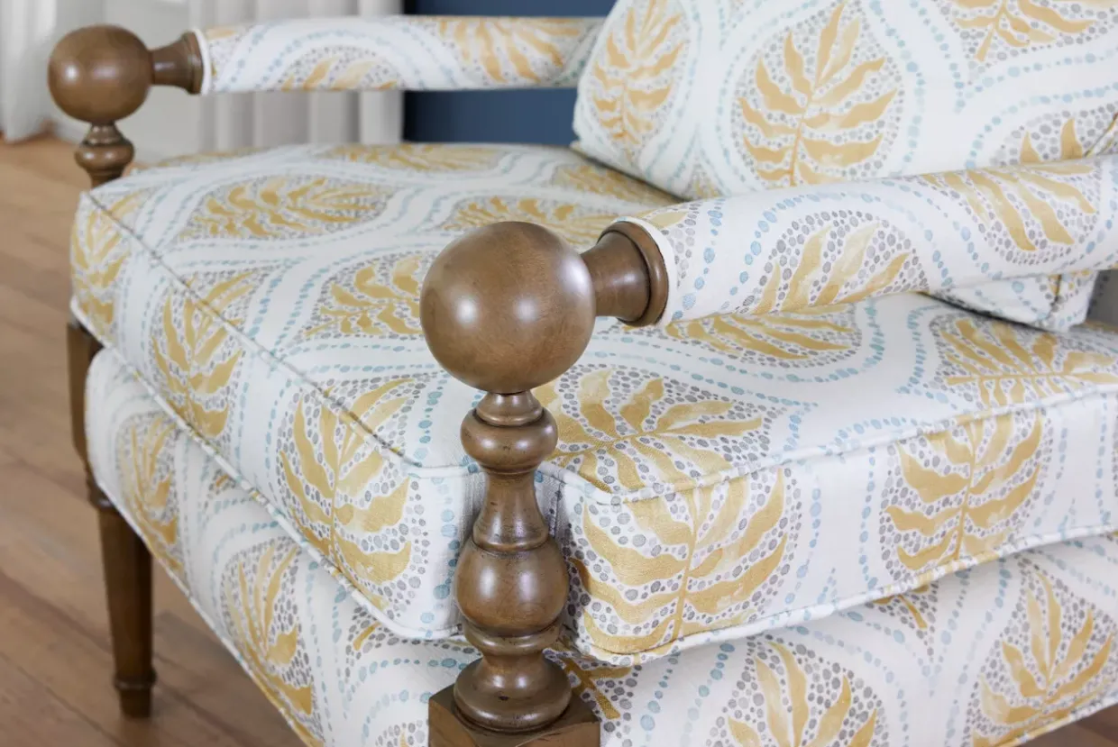 Elise Wooden Accent Chair