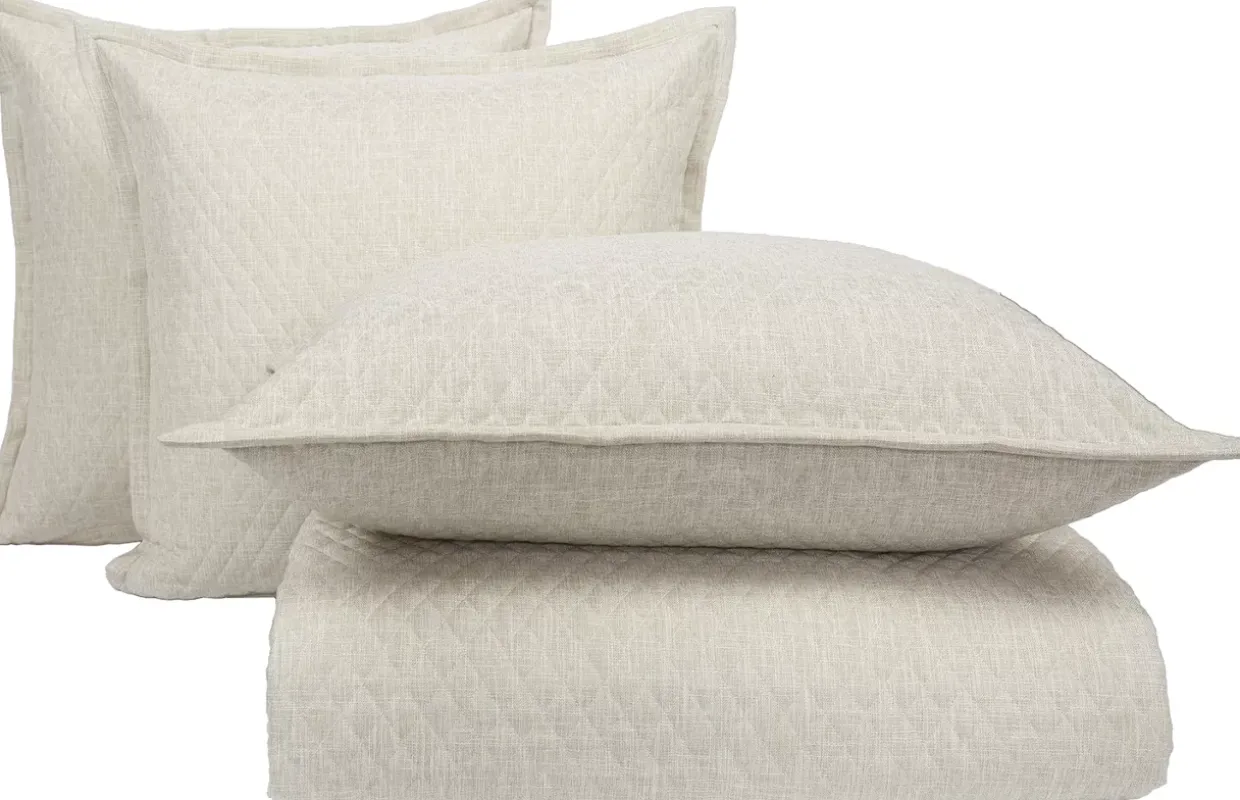 Flax Coverlet Ensemble