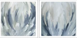 Flowing Blue Wall Decor