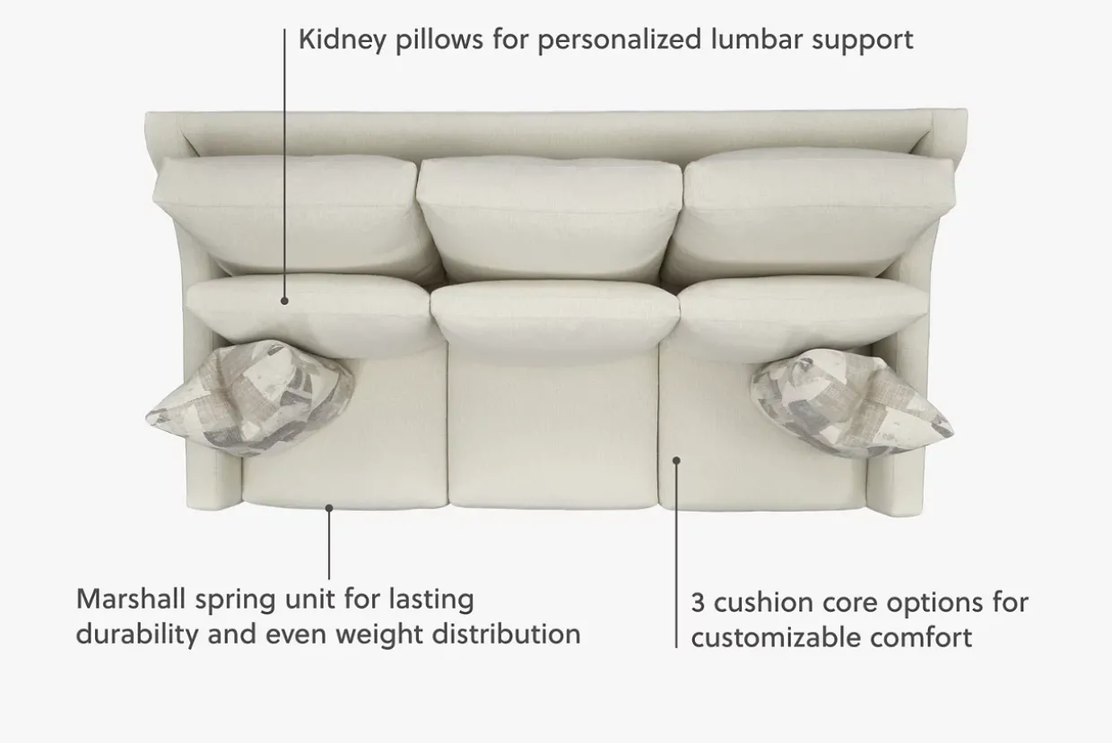 Ford 93 Inch 3 Seat Sofa