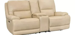 Haven Power Reclining Loveseat with Console