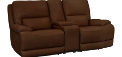 Haven Power Reclining Loveseat with Console