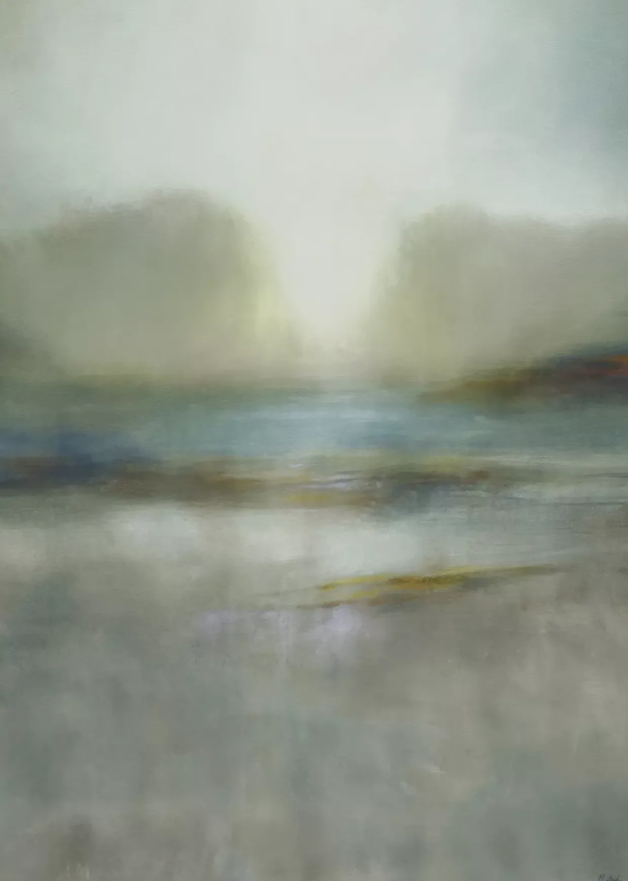 Haze and Tide Wall Art