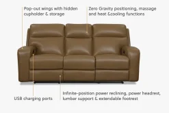 Milton Power Sofa
