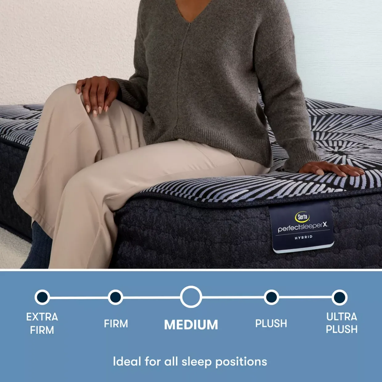 Serta® Perfect Sleeper X™ Hybrid Kendall Medium Tight Top Mattress
