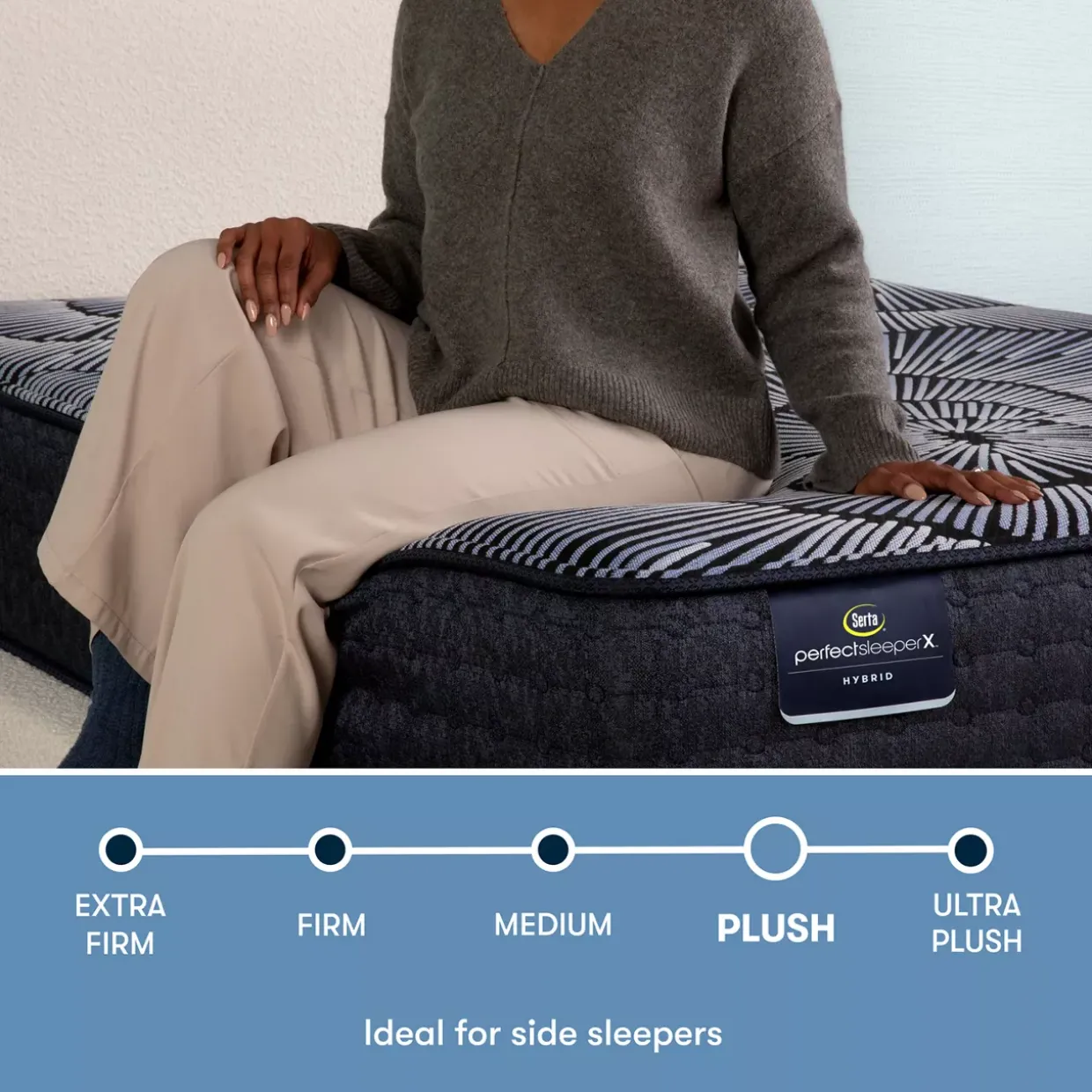 Serta® Perfect Sleeper X™ Hybrid Kendall Plush Tight Top Mattress