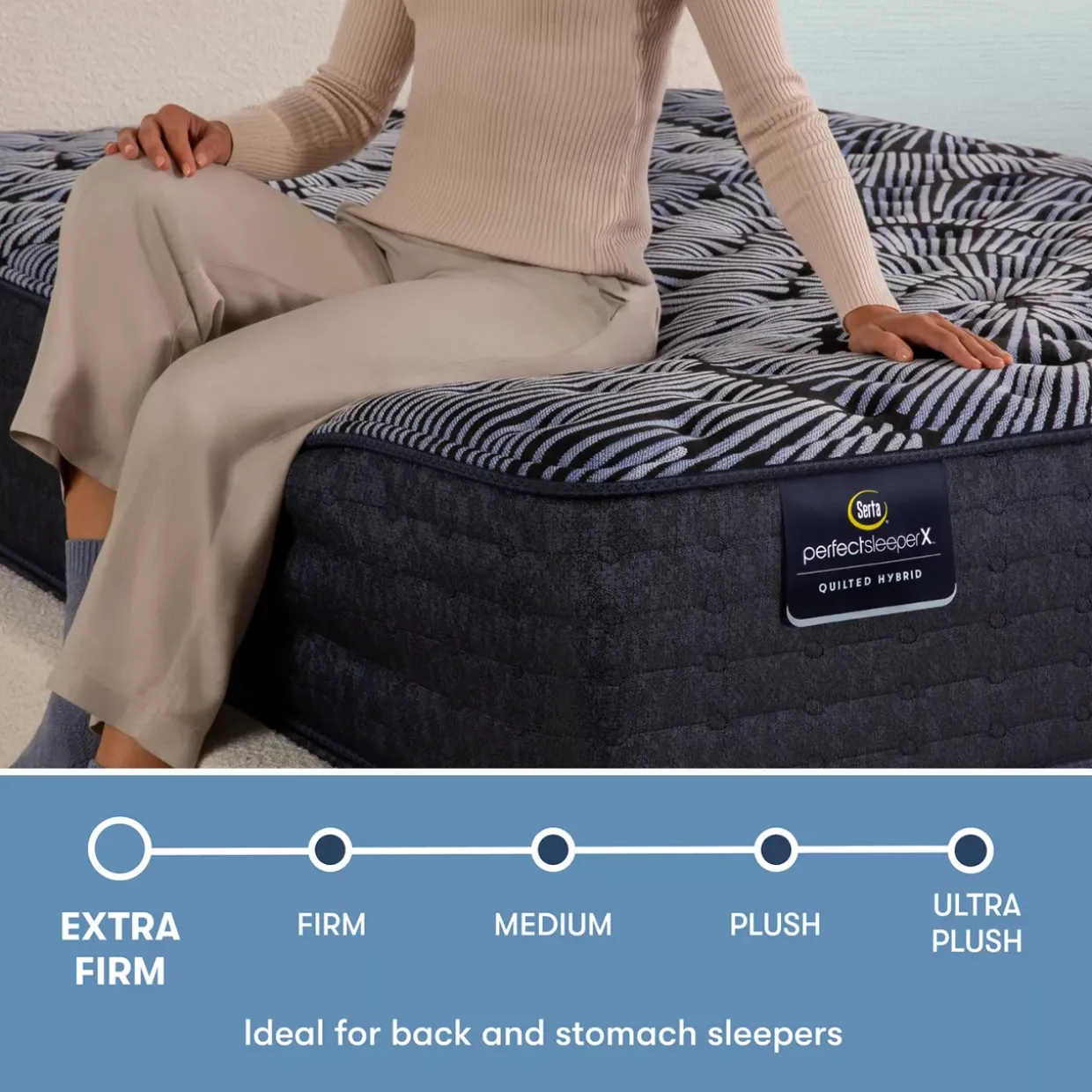 Serta® Perfect Sleeper X™ Quilted Excelled Extra Firm Tight Top Mattress