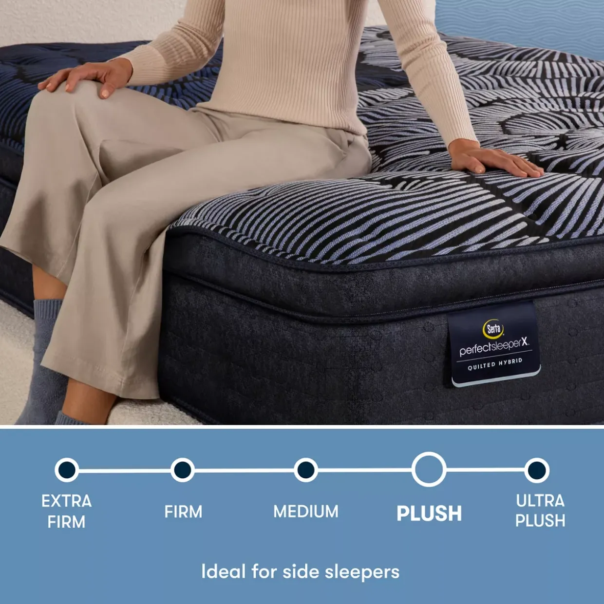Serta® Perfect Sleeper X™ Quilted Max Plush Pillow Top Mattress