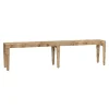 Vincent Burl Wood Bench